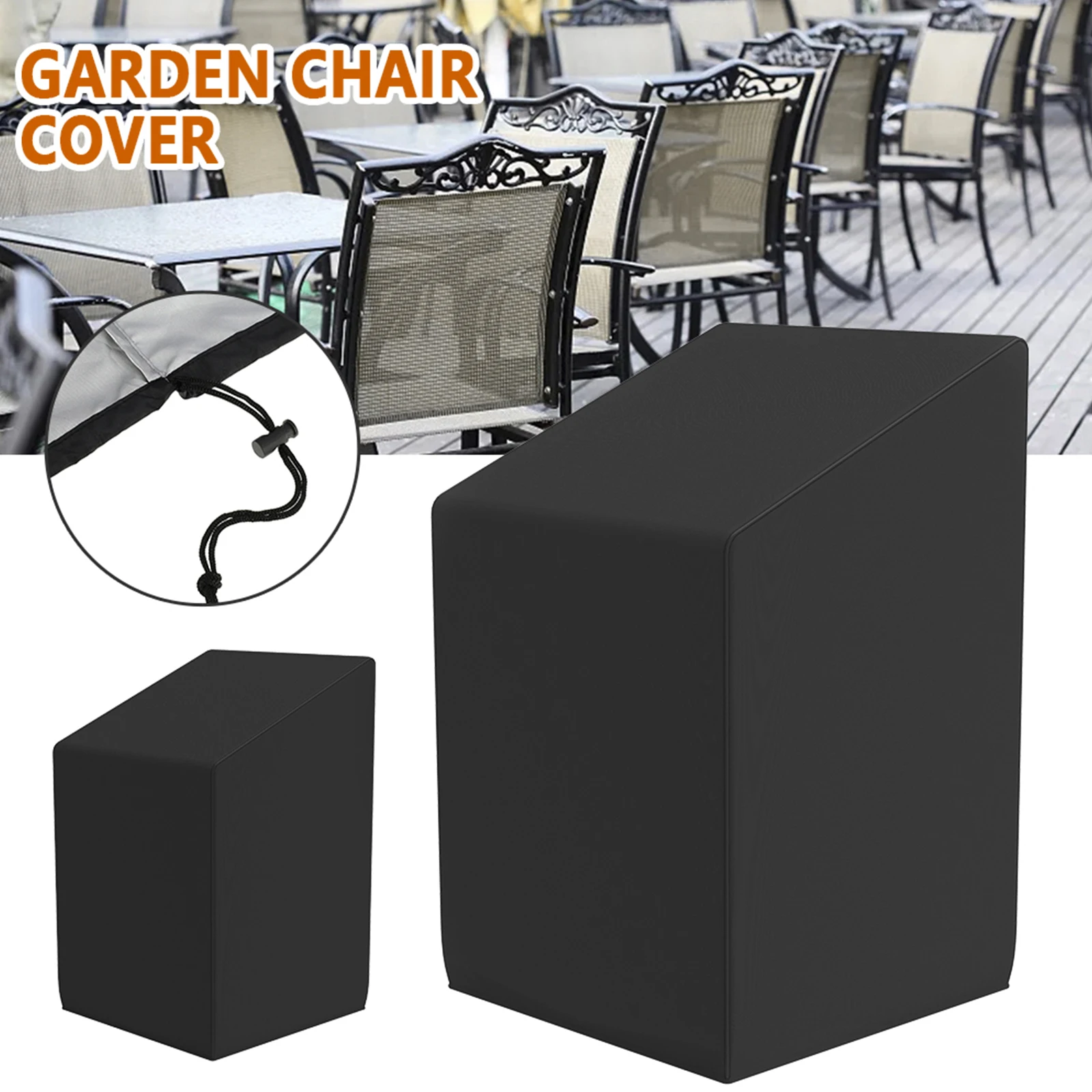 Outdoor Furniture Upholstery Near Me - Juste anti-poussière pour chaise empilée avec