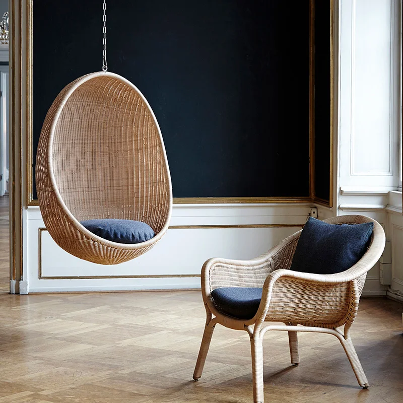 Hanging Egg Chair - Fauteuil suspendu de loisirs d'extérieur pour
