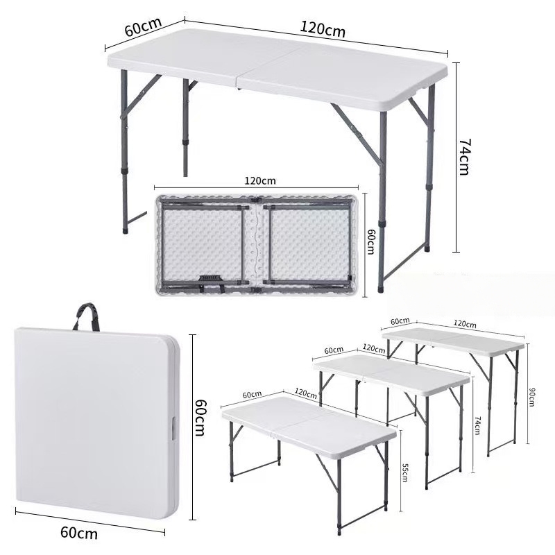 Outdoor Furniture Legs - Offres spéciales Table pliante en plastique