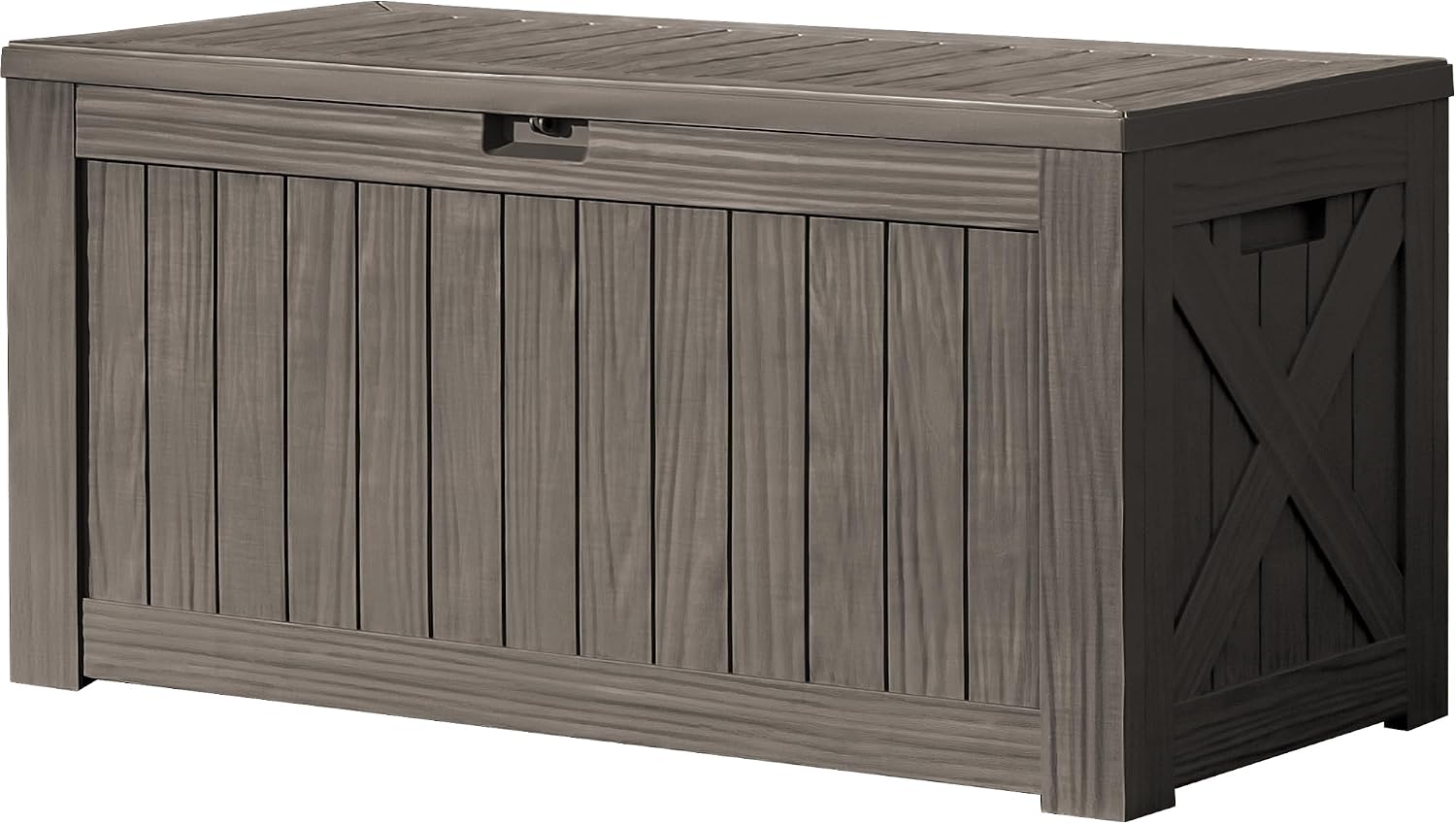 Outdoor Furniture Wooden - Banc de rangement extérieur de 120