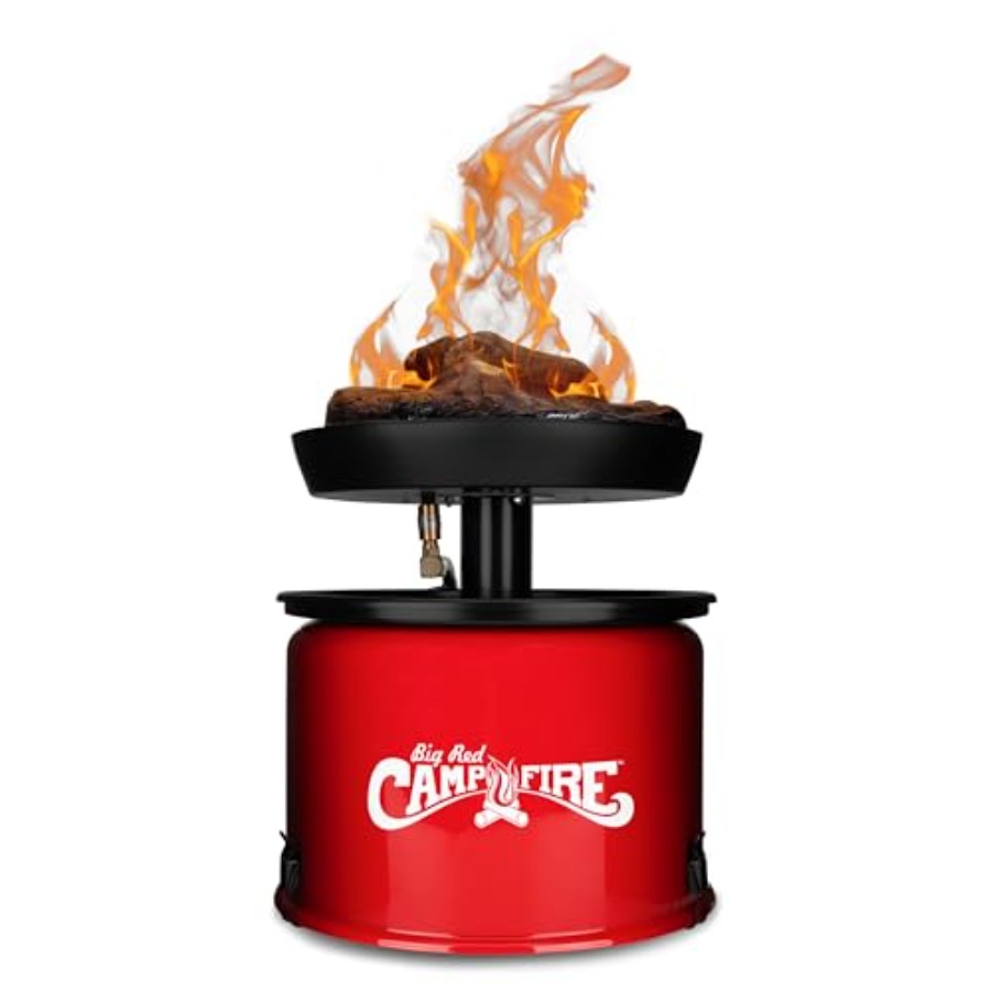 Fire Pit Bowl - Brasero portable à propane pour l'extérieur,