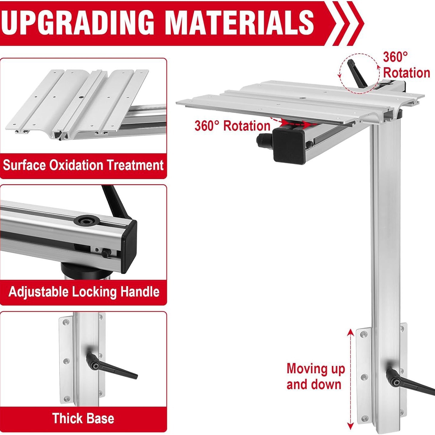 Outdoor Furniture Legs - Pied de Table en Alliage d'Aluminium,
