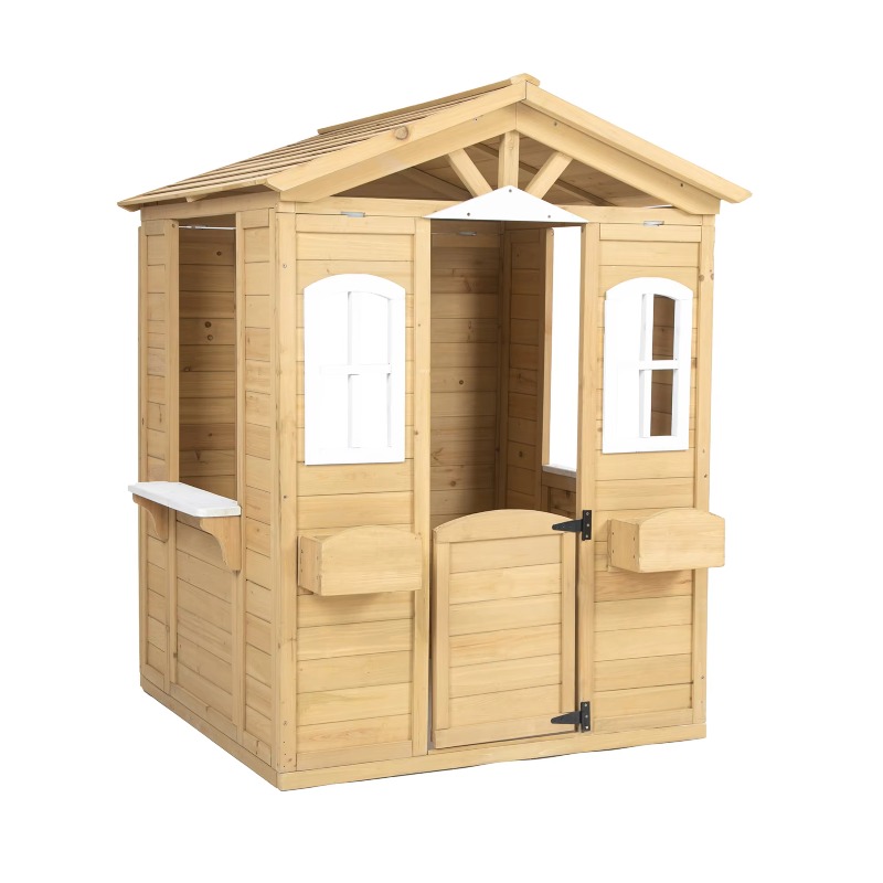 Outdoor Furniture Kids - Maisonnette de jeu en bois massif
