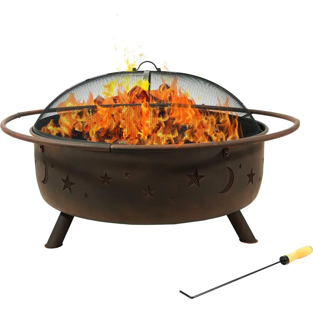 Fire Pit Bowl - Brasero extérieur à bois de 42