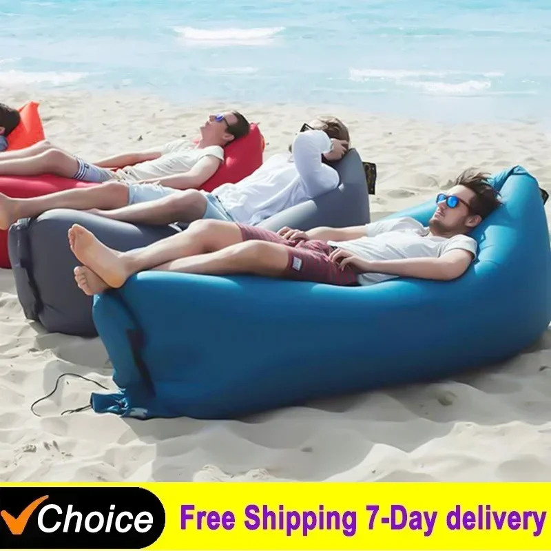 Outdoor Furniture Lowes - Canapé gonflable portable d'extérieur, chaise longue