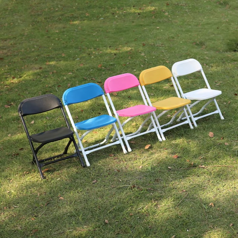 Outdoor Furniture Kids - Chaise pliante en acier et plastique