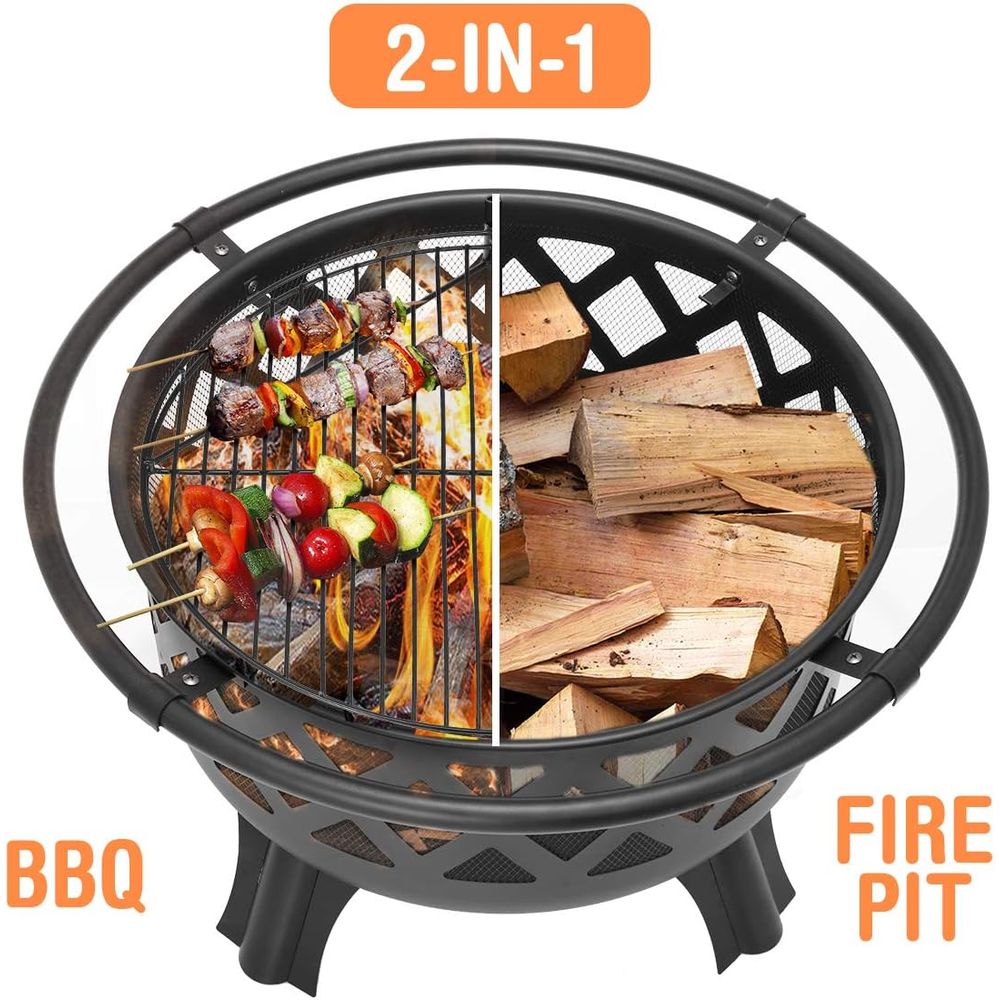 Brasero extérieur de 36 pouces - Fire Pit Bowl avis et prix