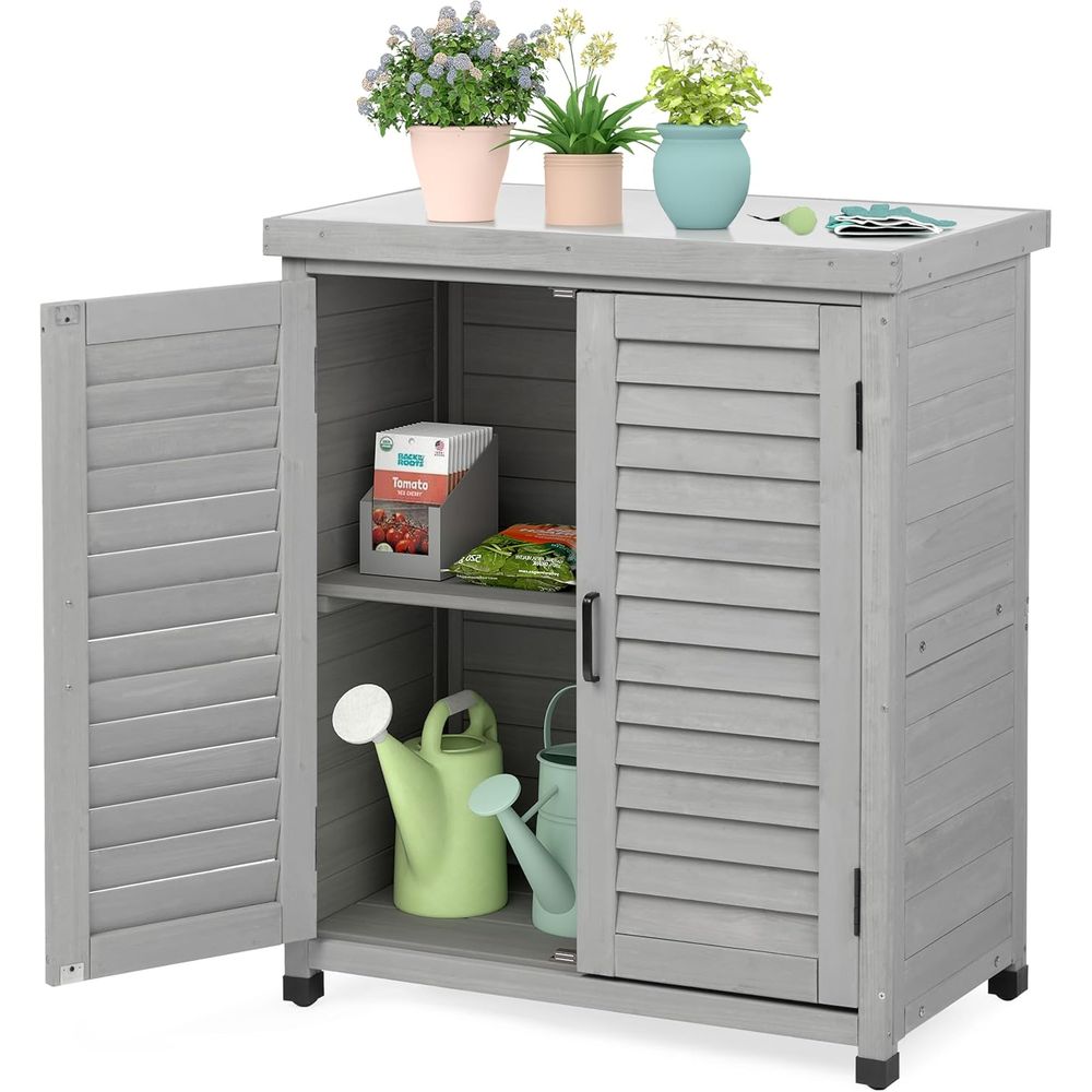 Armoire de rangement extérieur - Outdoor Furniture Wooden avis et prix