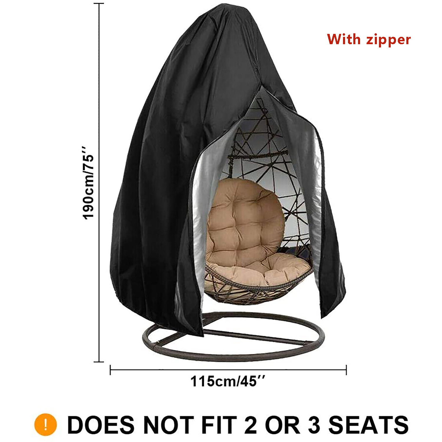 Housse de chaise suspendue en  - Hanging Egg Chair avis et prix