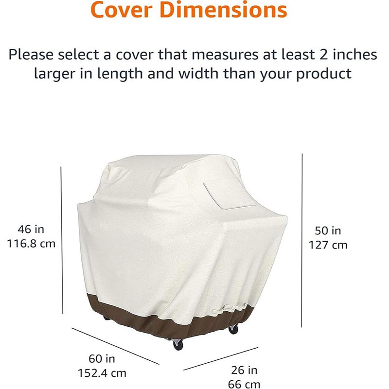 Housse de protection 210D beig - Outdoor Furniture Upholstery Near Me avis et prix