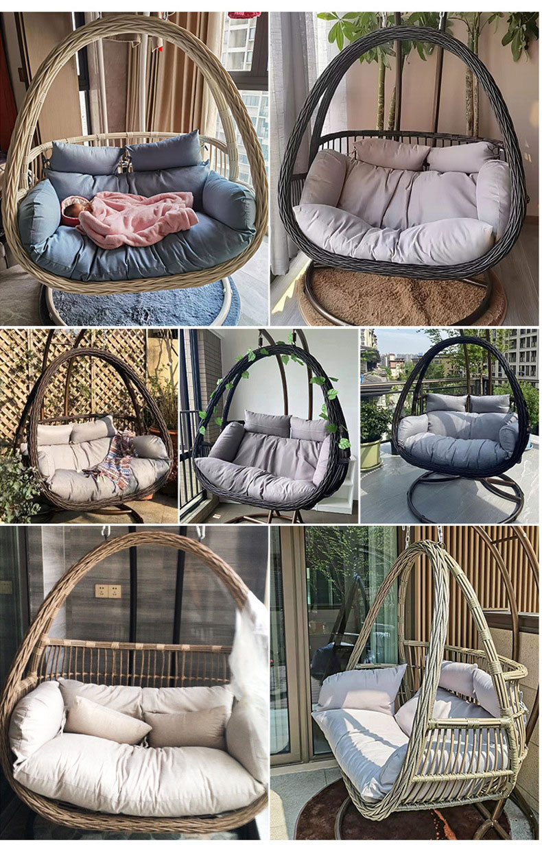 Fauteuil suspendu double en ro - Hanging Egg Chair avis et prix