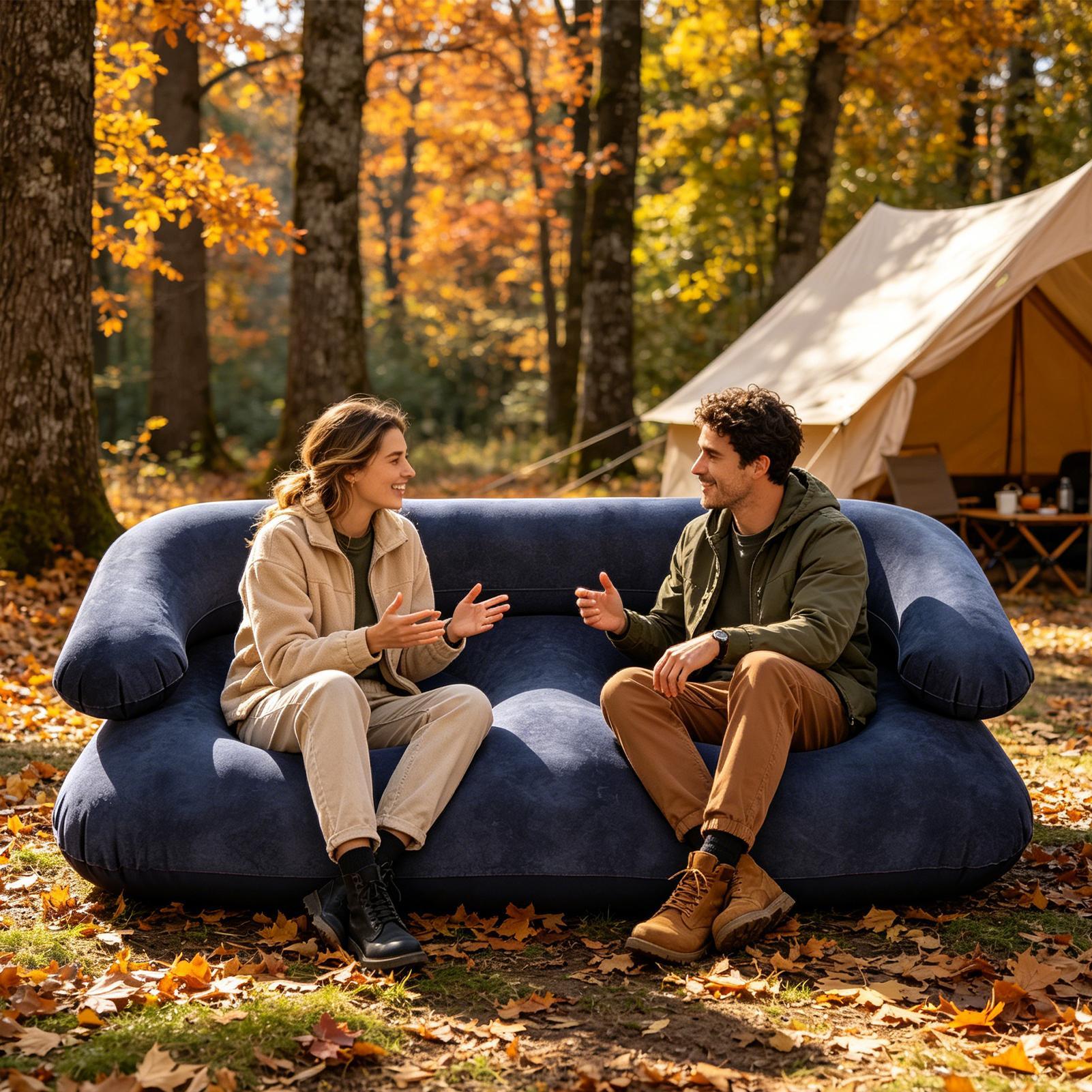 Canapé gonflable double deux p - Outdoor Furniture European avis et prix