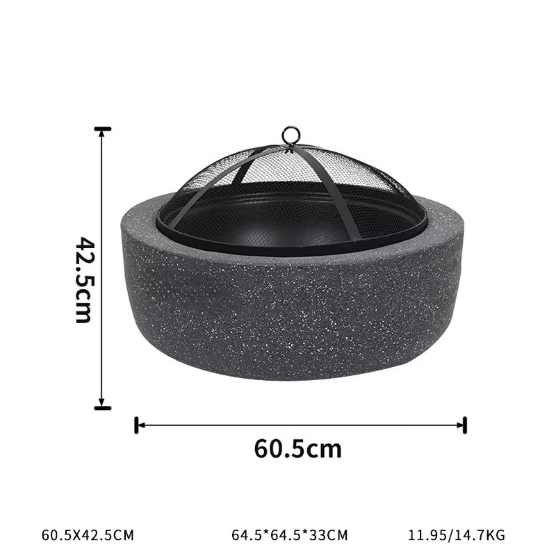 Brasero moderne polyvalent en  - Fire Pit Bowl avis et prix