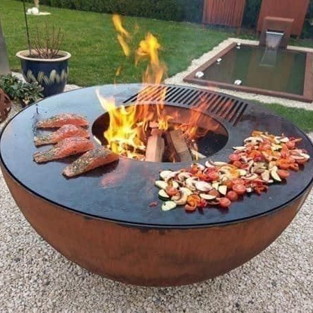 Grand barbecue au charbon de b - Fire Pit Bowl avis et prix