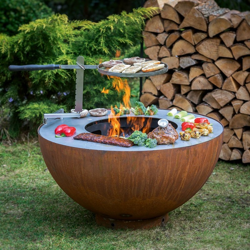 Grand barbecue au charbon de b - Fire Pit Bowl avis et prix