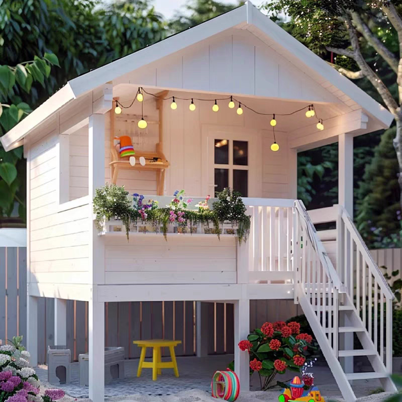Maison de jeu de maternelle, a - Outdoor Furniture Wooden avis et prix