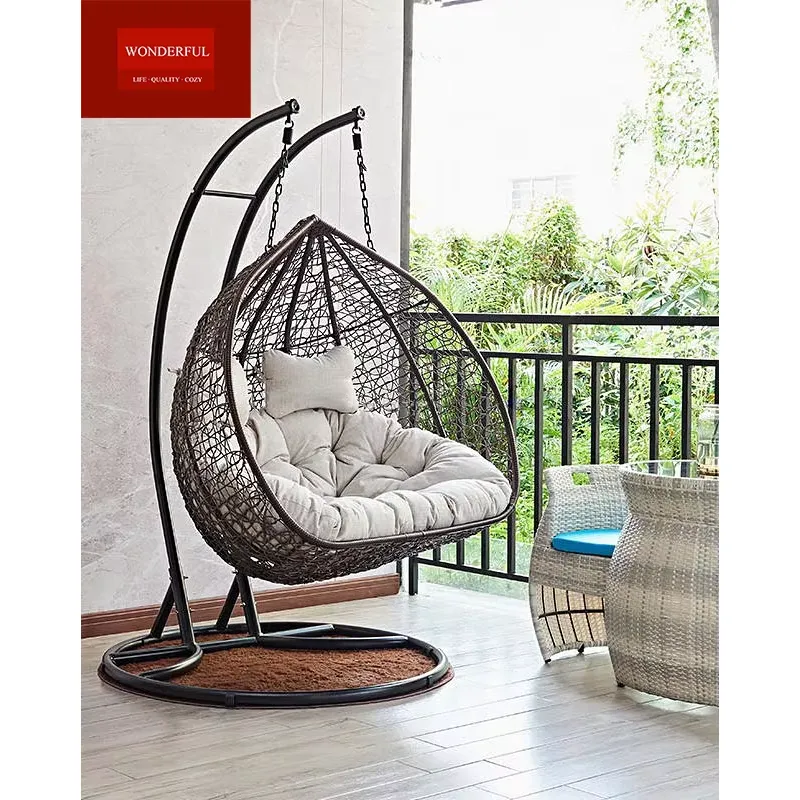 Fauteuil suspendu double en ro - Hanging Egg Chair avis et prix