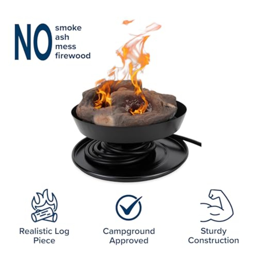 Brasero portable à propane pou - Fire Pit Bowl avis et prix
