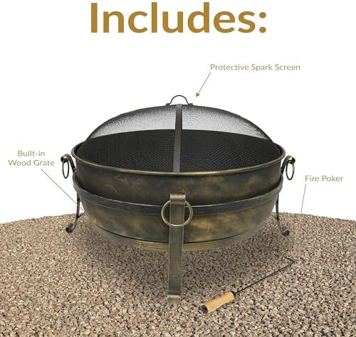 Brasero extérieur en acier de  - Fire Pit Bowl avis et prix