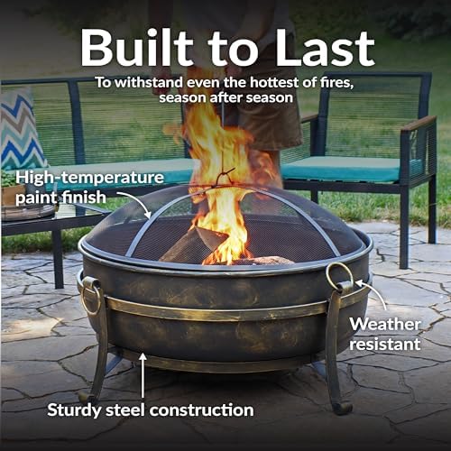 Brasero extérieur en acier de  - Fire Pit Bowl avis et prix