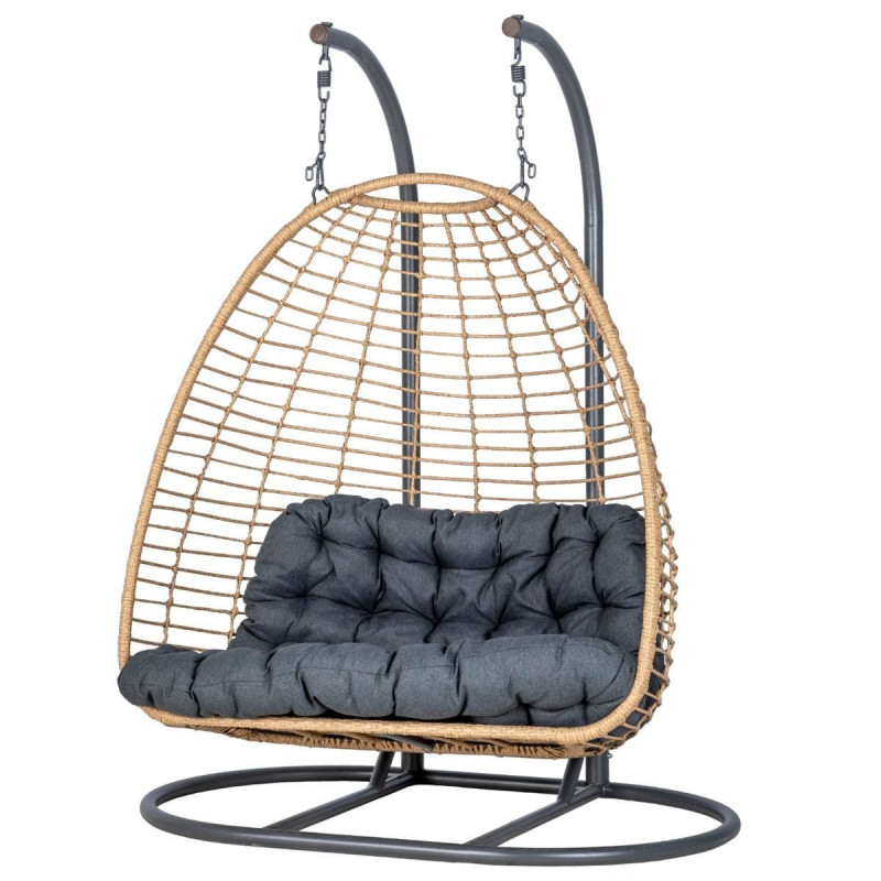 Chaises suspendues de luxe à 2 - Hanging Egg Chair avis et prix