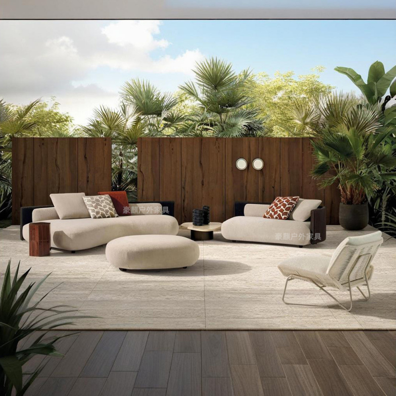 Ensemble de canapés en osier d - Outdoor Furniture Italian avis et prix