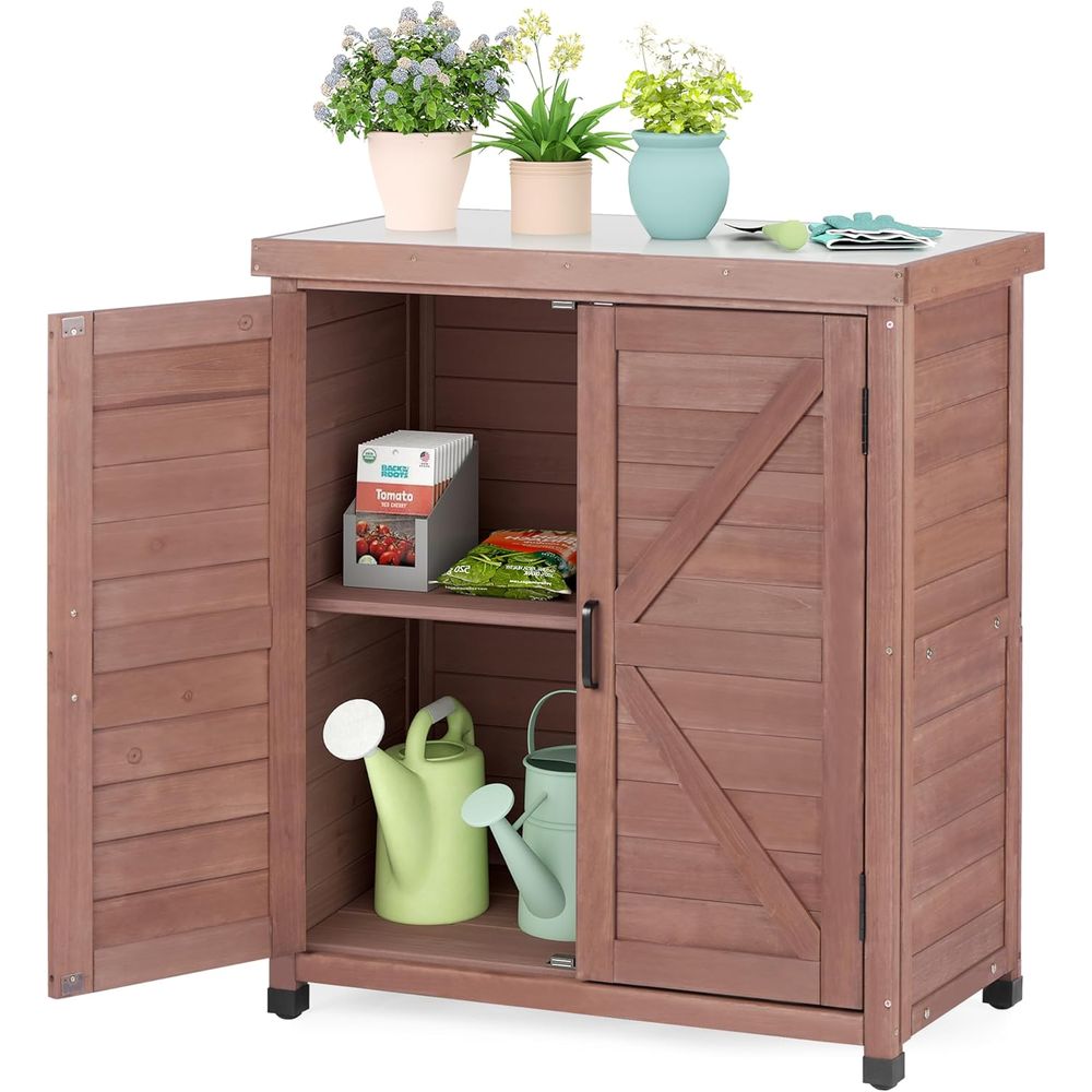 Armoire de rangement extérieur - Outdoor Furniture Wooden avis et prix