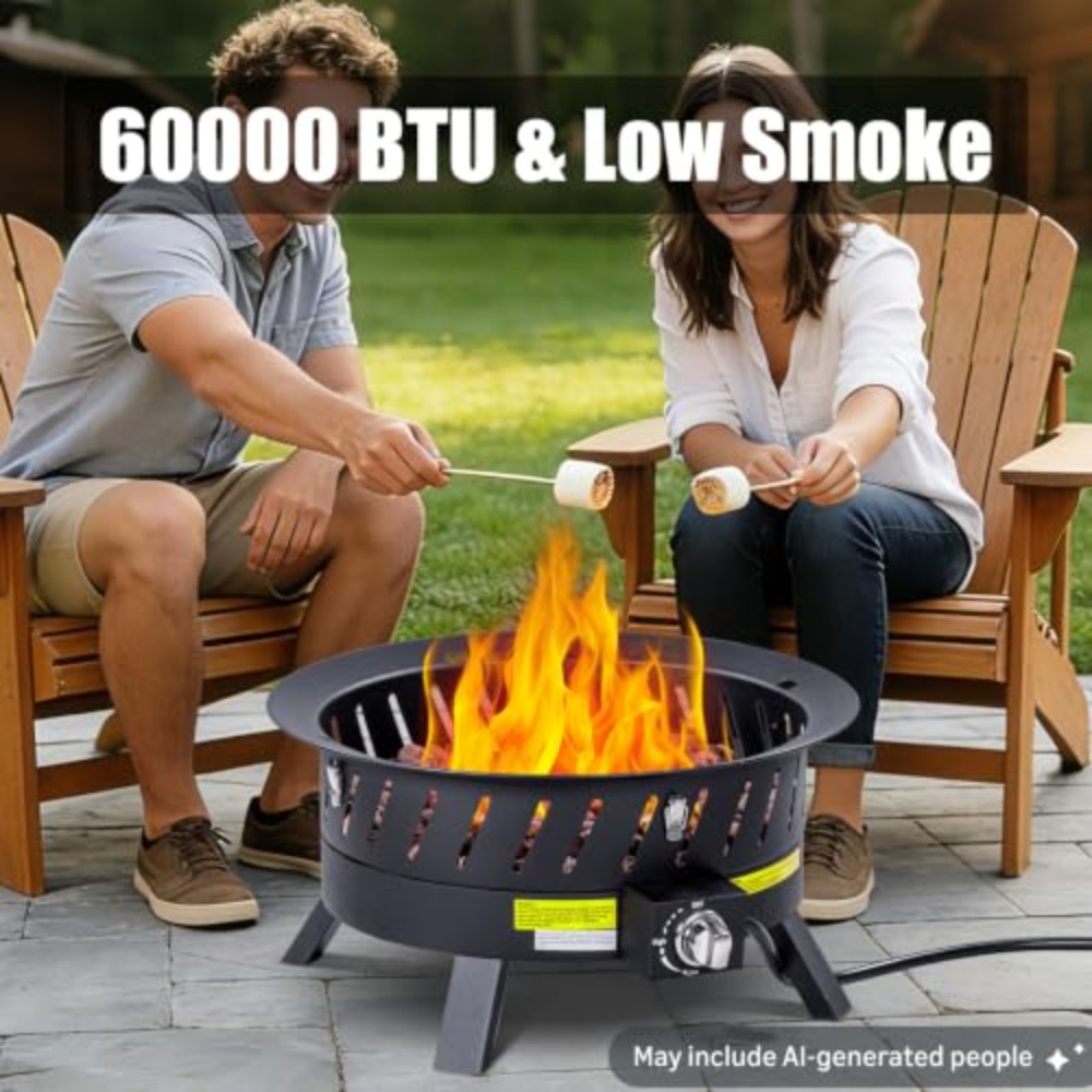 Brasero portable au propane de - Fire Pit Bowl avis et prix