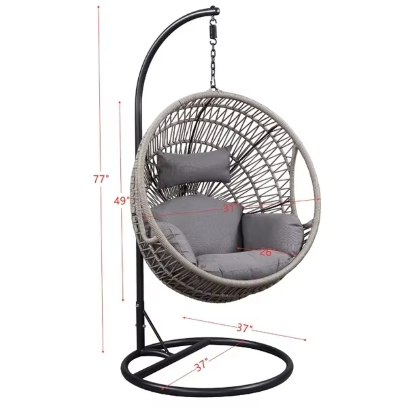 Fauteuil suspendu moderne en r - Hanging Egg Chair avis et prix